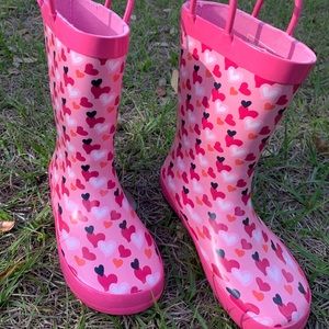 TQ Homebase Girls Rubber Rain Boots